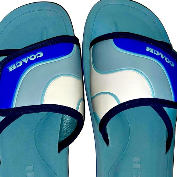 Coach Sport Sandals Pool Slides - Picture 1 of 7
